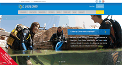 Desktop Screenshot of divewise.com.mt